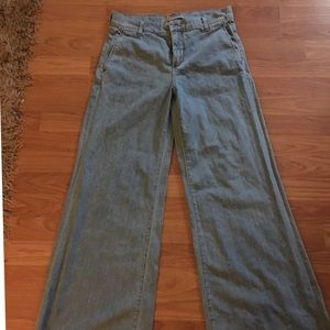 Vince wide leg denims